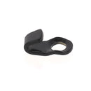 Lot de 10 crochets à lacet - Noir brillant