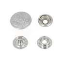 Bouton pression Diablo - VIEUX NICKEL - LINE 24 : 15mm