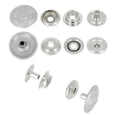 Bouton pression - motif floral