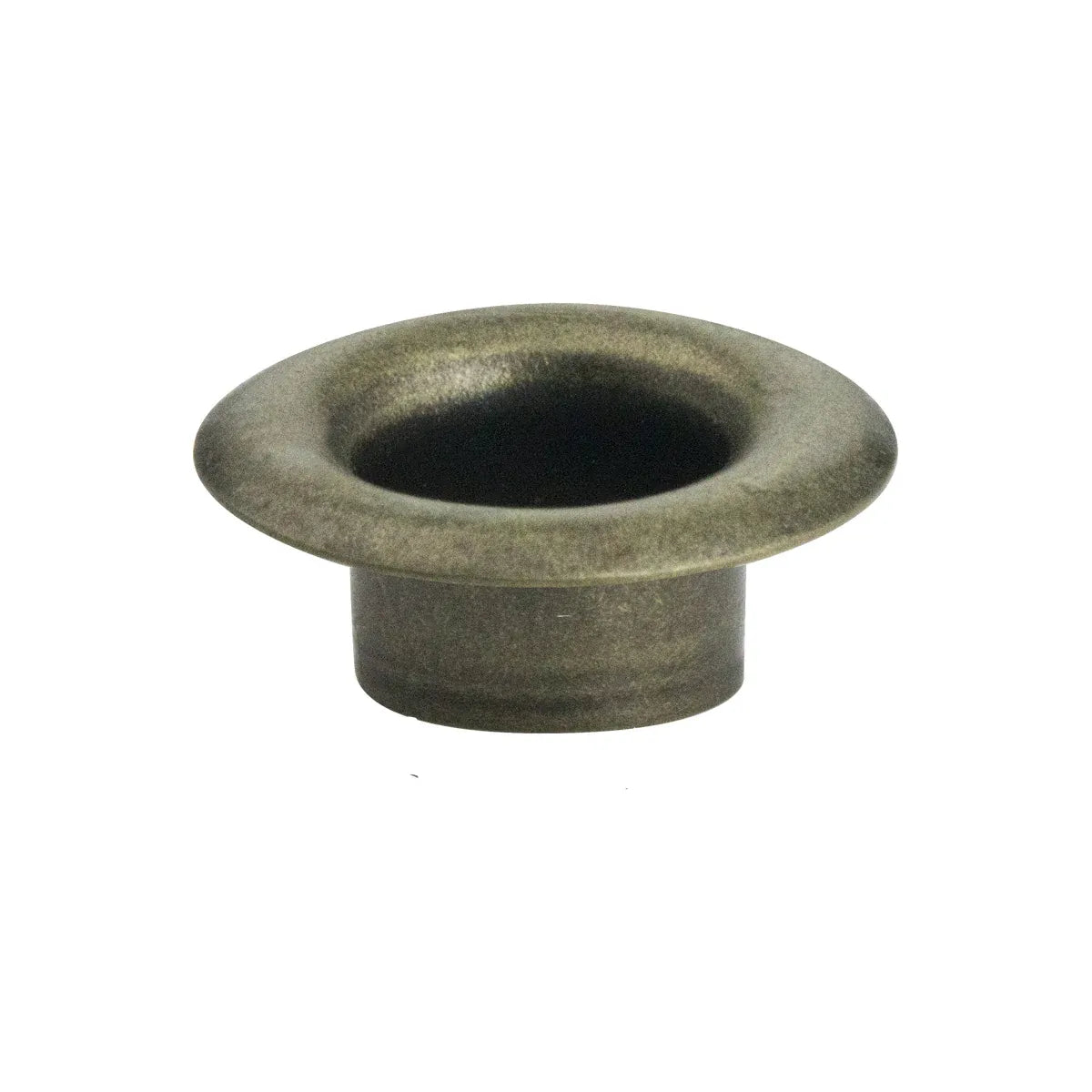 Œillet métallique pour cuir - Diamètre 8,5 mm - En acier, finition laiton vieilli