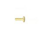 Rivets tubulaires pour cuir - Laiton - Diamètre 8mm - Longueur 11 mm