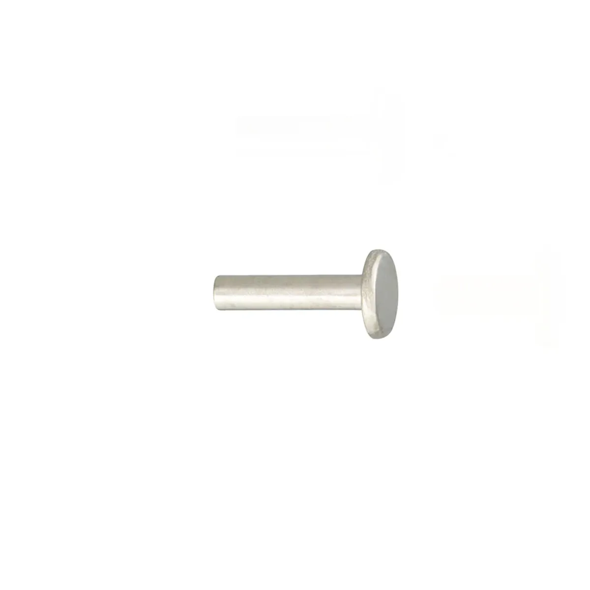 Rivets tubulaires pour cuir - Nickelé - Diamètre 8mm