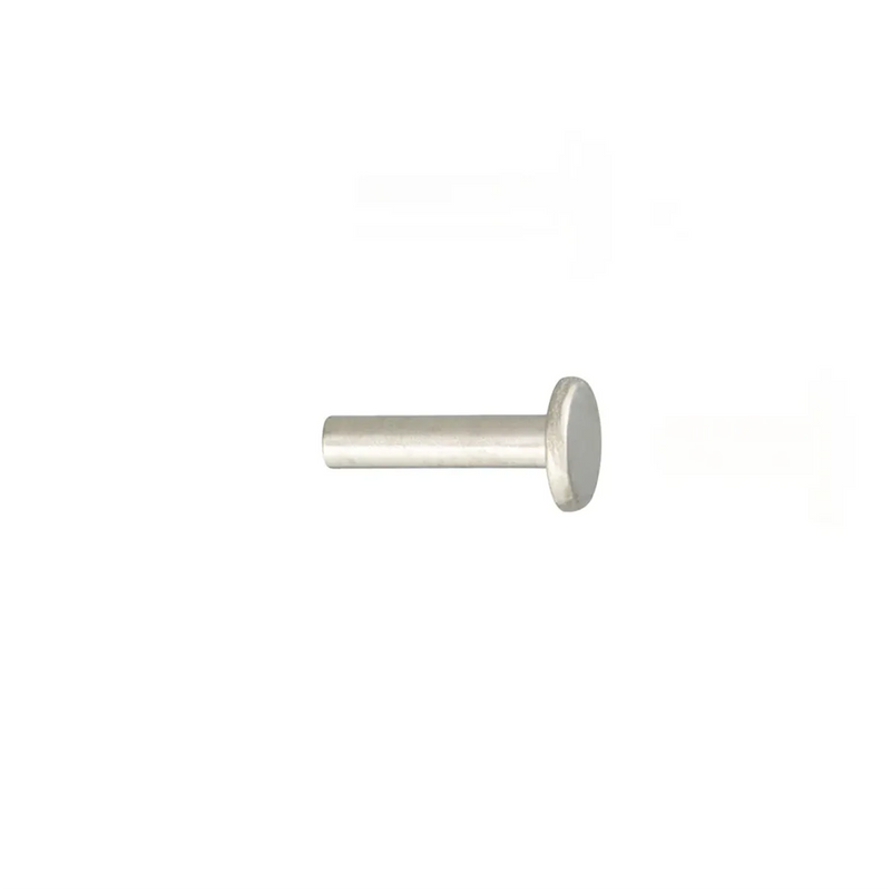 Rivets tubulaires pour cuir - Nickelé - Diamètre 8mm