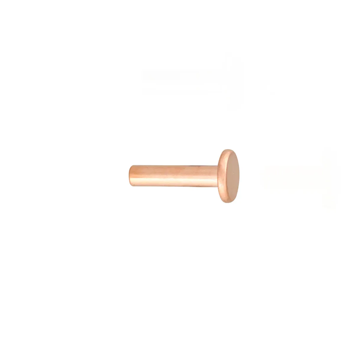 Rivets tubulaires pour cuir - Cuivre - Diamètre 8mm