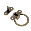 Fermoir pour sac en 2 parties : montage simple avec des rivets