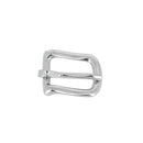 Boucle BEN pour lanière en cuir de 16mm - Finition nickelé