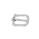 Boucle BEN pour lanière en cuir de 1,6 cm - Finition nickelé