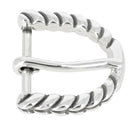 Boucle de ceinture effet tressé