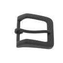 Boucle de ceinture Redford, largeur 35mm, en acier noir mat
