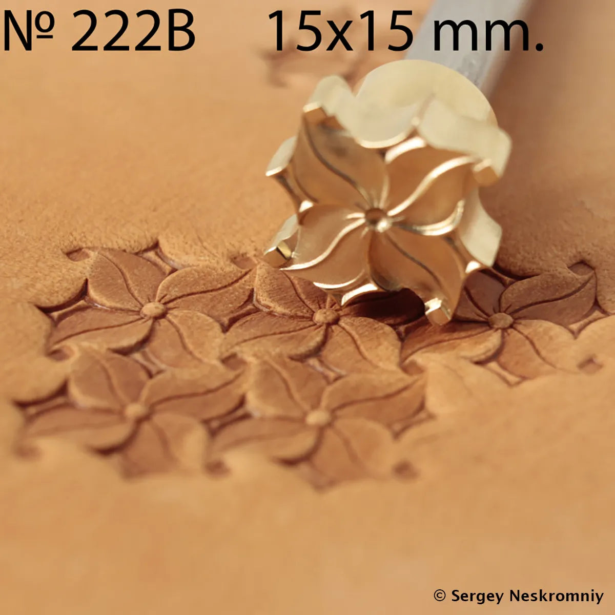 Tampon cuir - Sergey Neskromniy n° 222B