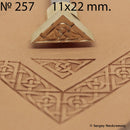 Timbre cuir Sergey Neskromniy n° 257 - Bordure celte