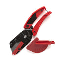 Pince coupante pour cuir avec guide pour les coupes en angles