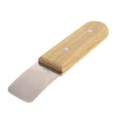 Outil de tapissier à border pour cuir et tissu, lame en inox