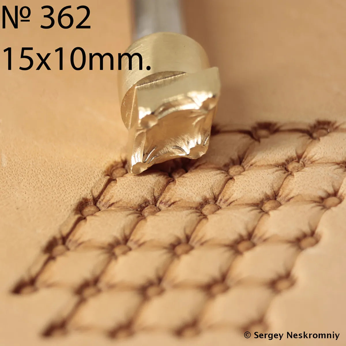 Tampon cuir Capitonnage - Sergey Neskromniy n°362