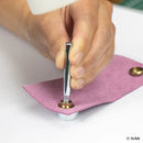 Kit de 20 boutons pression en laiton nickelé Ivan Line 24 avec outil de pose, boutons de 15 mm pour accessoires et couture.