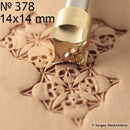 Timbre cuir tête de mort - Sergey Neskromniy n° 378