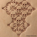 Tampon cuir tête de mort - Sergey Neskromniy n° 378