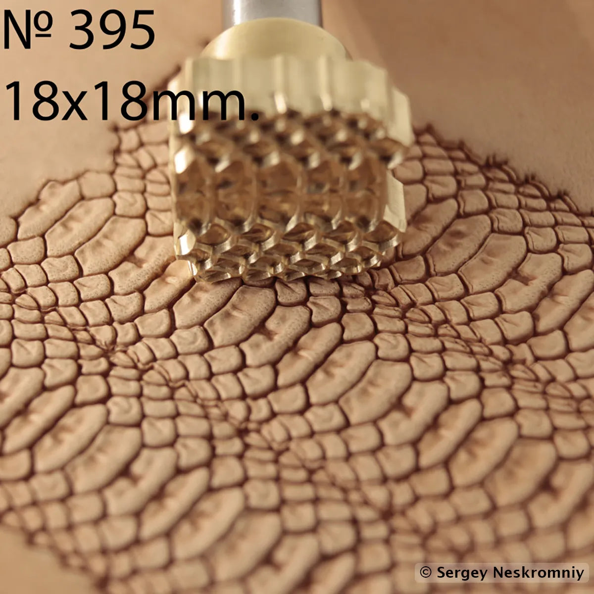 Tampon cuir cuir de reptile - Sergey Neskromniy n° 395