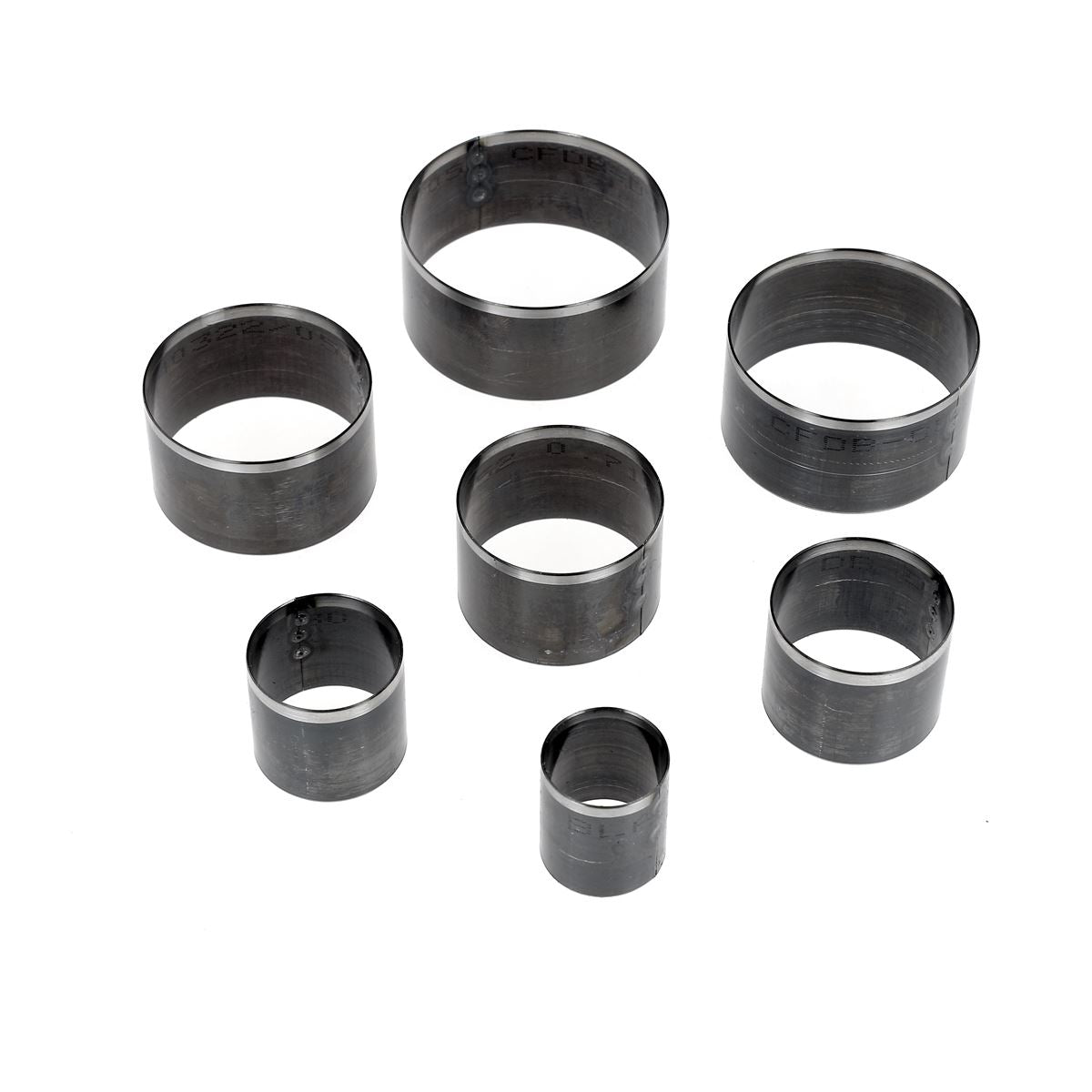 Lot de 7 emporte-pièces ronds à frapper ou à presser - Ivan 3963-01