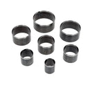 Lot de 7 emporte-pièces ronds à frapper ou à presser - Ivan 3963-01