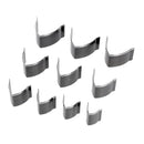 Lot de 10 emporte-pièces à bout de ceinture ogive à frapper ou à presser - Ivan 3963-02