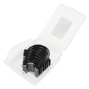 10 emporte-pièces pour découper bouts de ceinture en cuir arrondis - Ivan 3963-03