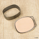 Boucle de ceinturon à personnaliser avec découpe de cuir