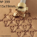 Timbre cuir tête de mort - Sergey Neskromniy n° 399