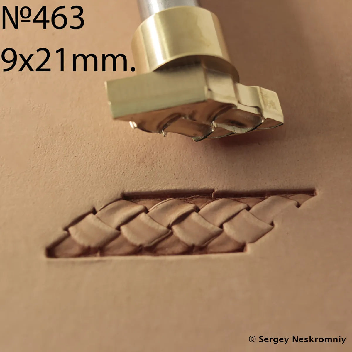 Tampon cuir tressage  - Sergey Neskromniy n° 463