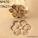 Tampon cuir fleur - Sergey Neskromniy n° 470