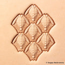 Timbre cuir écaille- Sergey Neskromniy n° 476