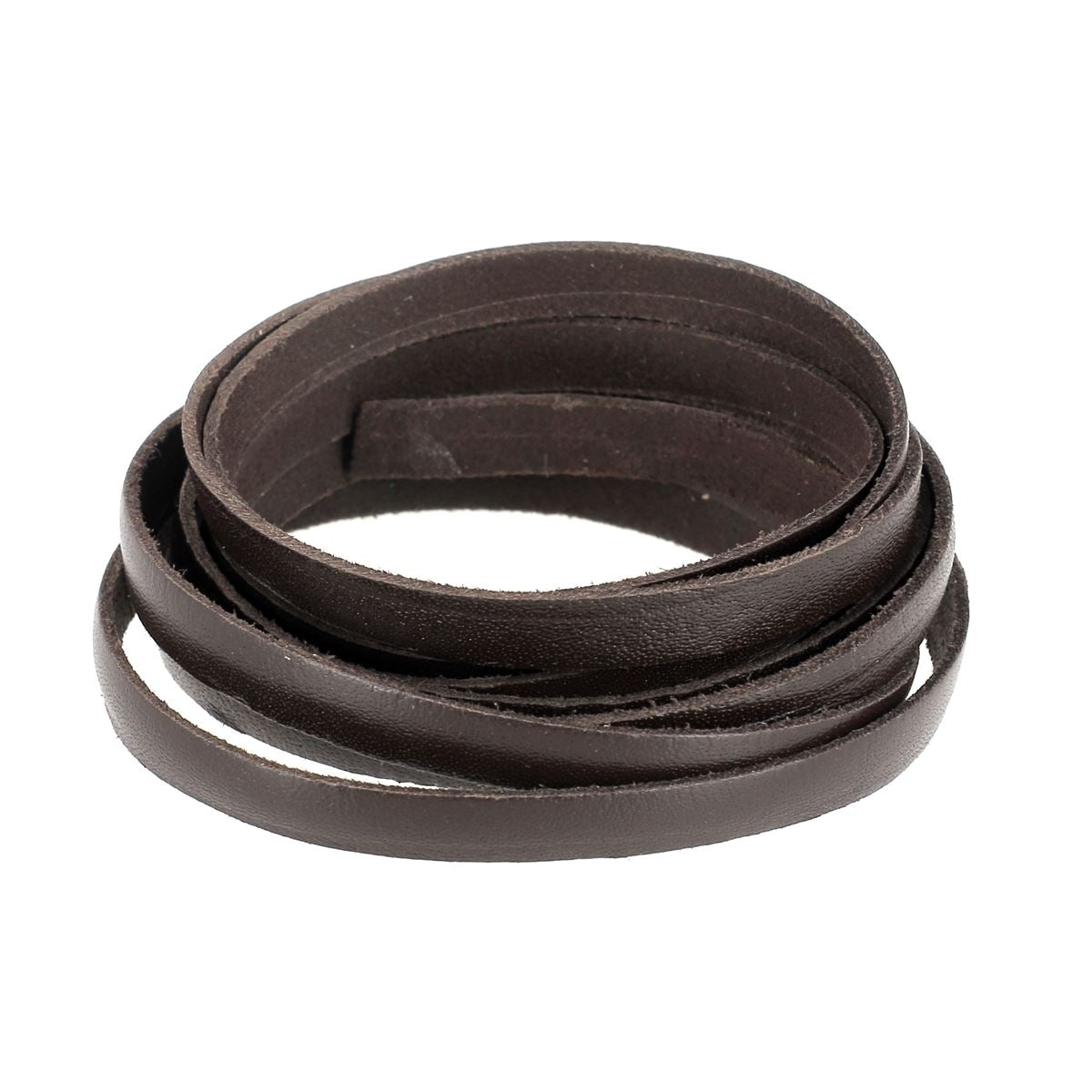 Lacet en cuir de Kangourou pigmenté Plat - Tandy Leather