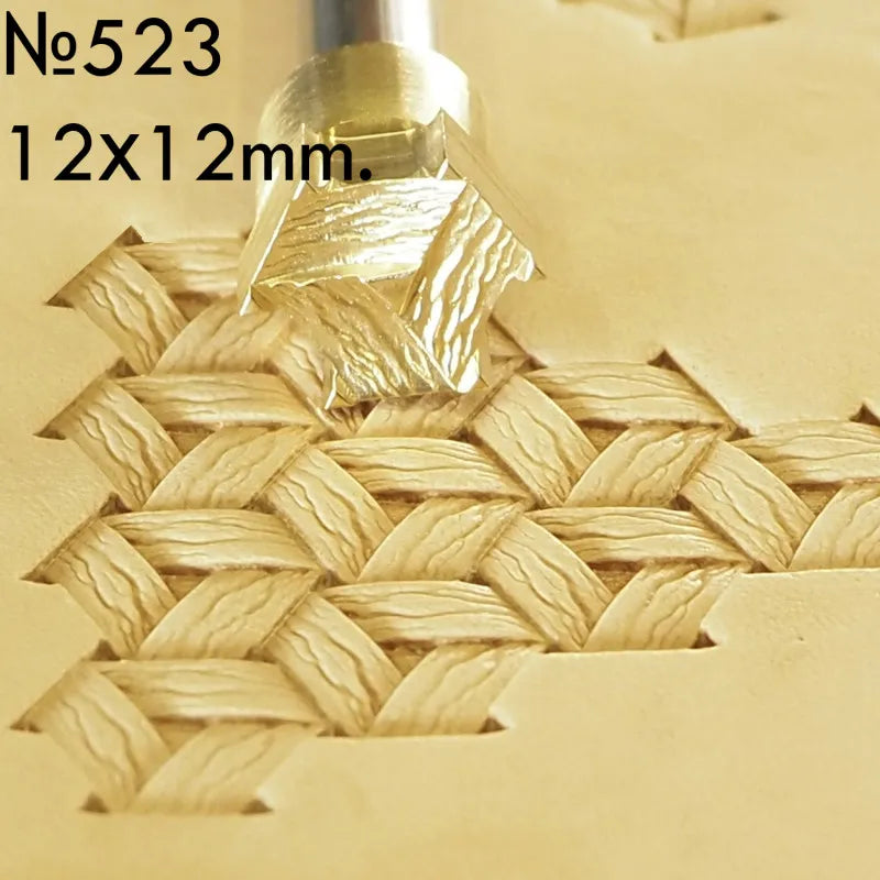 Tampon cuir géométrique - Sergey Neskromniy n° 523