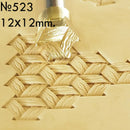 Tampon cuir géométrique - Sergey Neskromniy n° 523