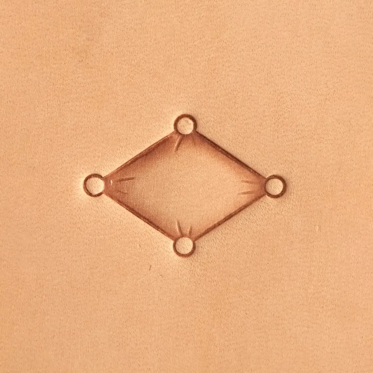 Matoir cuir motif capitonnage Tandy Leather 6382-00