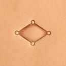 Matoir cuir motif capitonnage Tandy Leather 6382-00