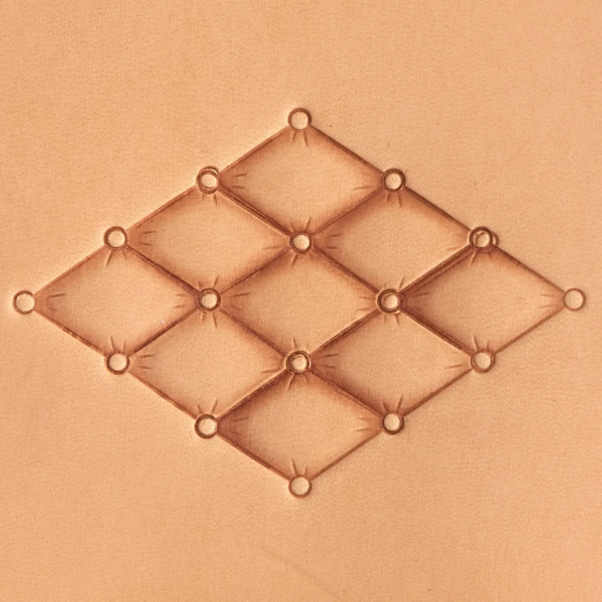 Répétition du matoir capitonnage sur cuir tannage végétal - Tandy Leather 6382-00