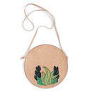 Sac en cuir personnalisé avec motifs cactus - Calque réutilisable