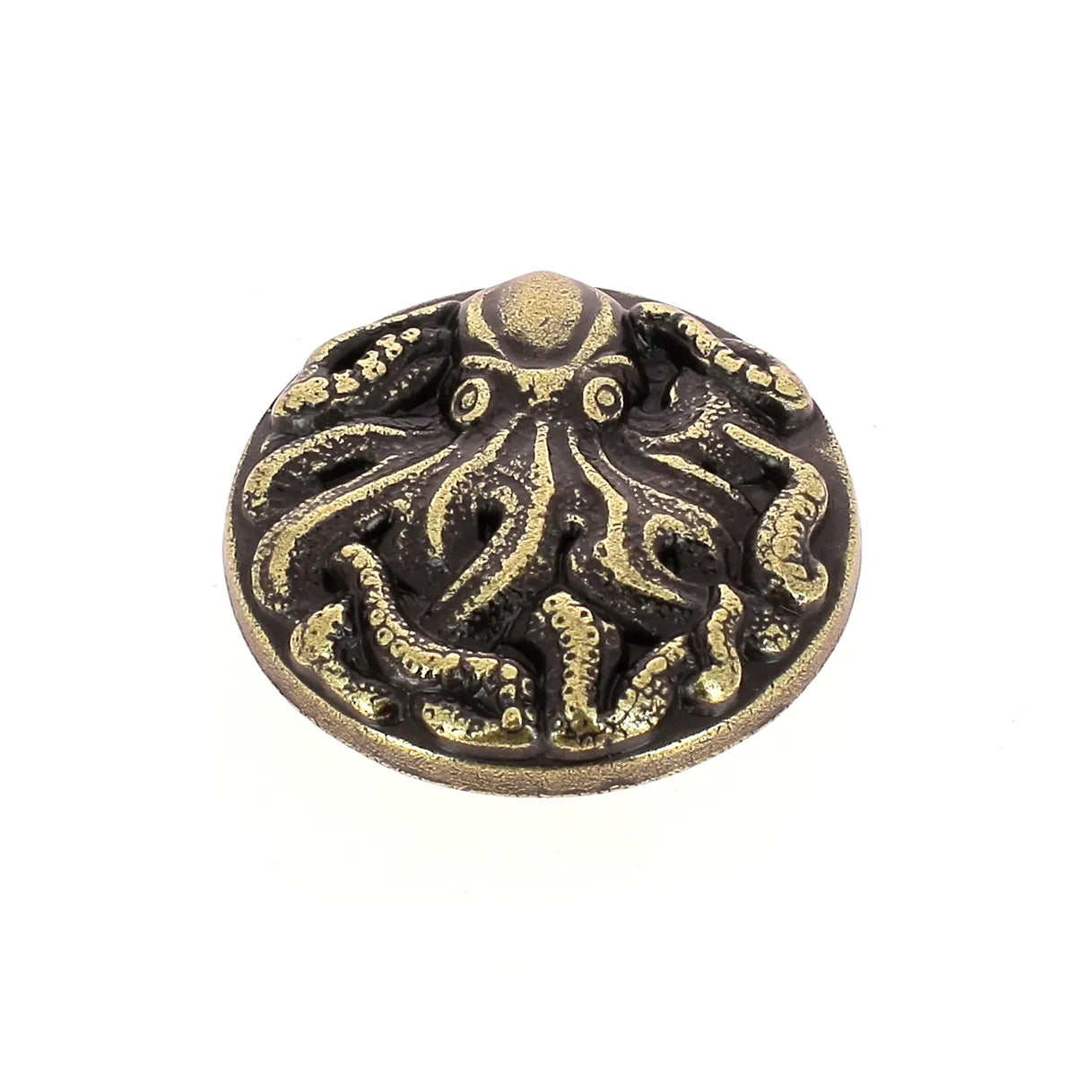 Concho PIEUVRE - 28mm - laiton vieilli