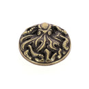 Concho PIEUVRE - 28mm - laiton vieilli