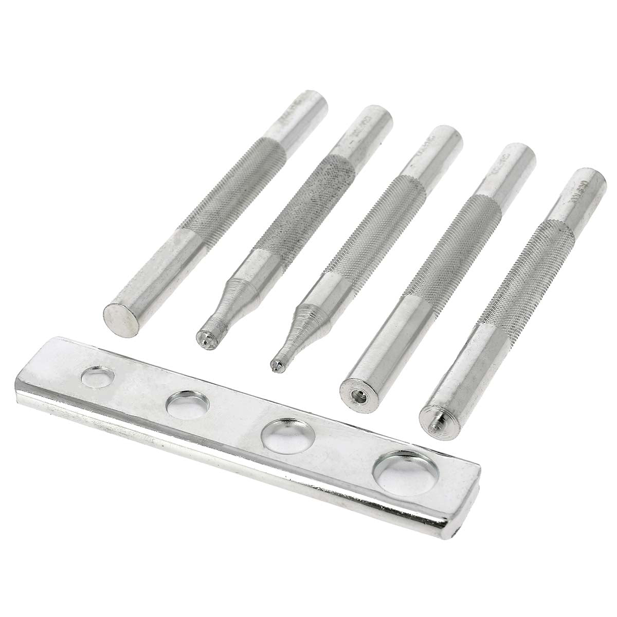 Jeu d'outils de pose pour boutons pressions et rivets - Tandy Leather 8105-00 - Deco Cuir