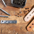 Jeu d'outils de pose pour boutons pressions et rivets - Tandy Leather 8105-00 - Deco Cuir