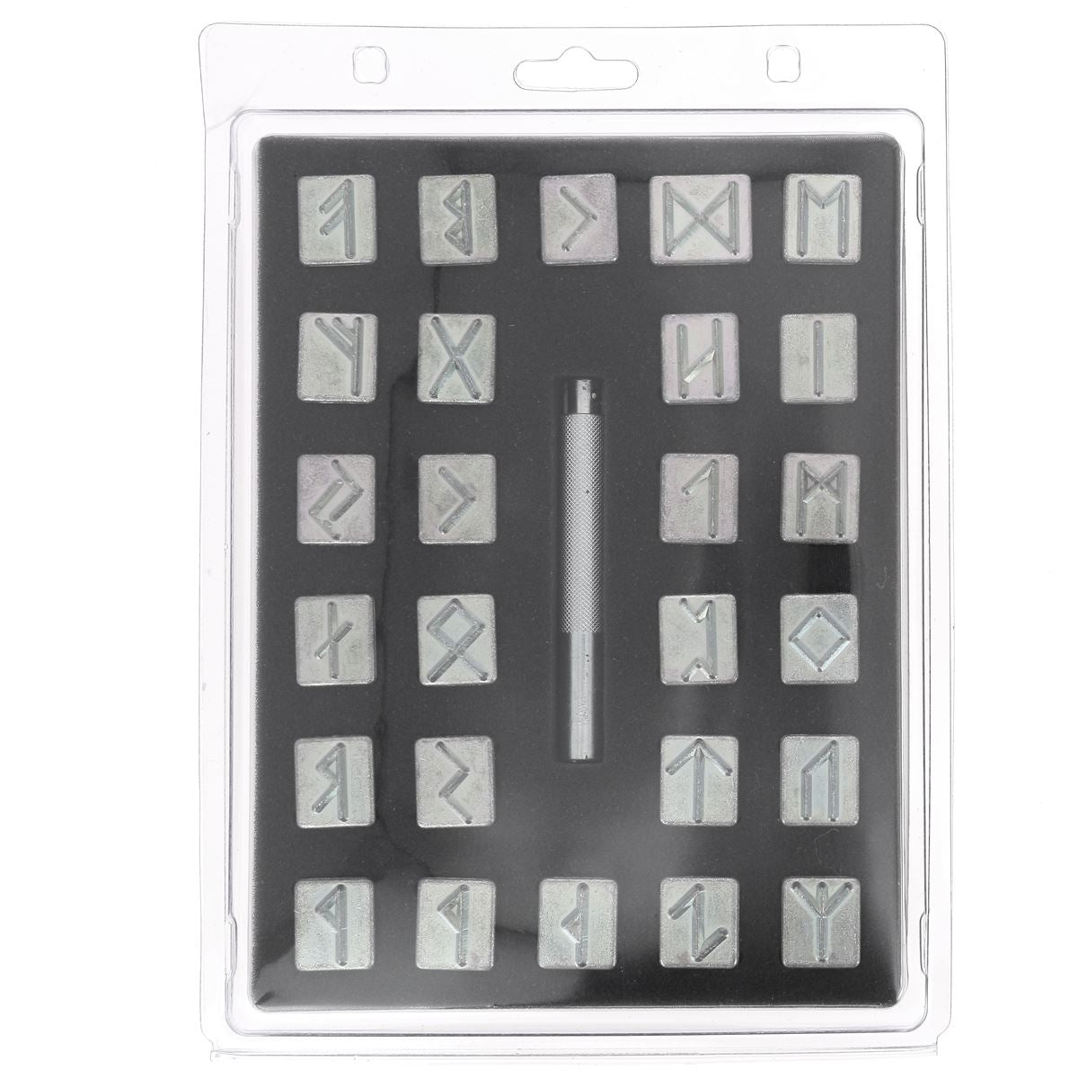 Jeu de matoirs à frapper - Rune / futhark / fuþark - Embossage sur cuir