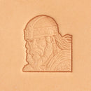 Outils Matoir 3D Viking de Tandy Leather pour le travail du cuir, avec motif en relief Viking