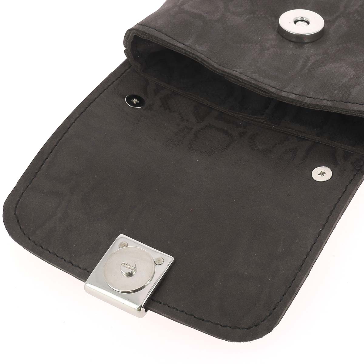 Montage simple - Fermoir carré aimanté pour création en cuir