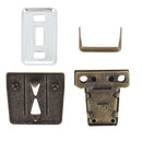 Attache de cartable - 27x28mm - Laiton vieilli