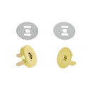 Fermoir TOP magnétique - ROND - Fermeture aimantée - Laiton