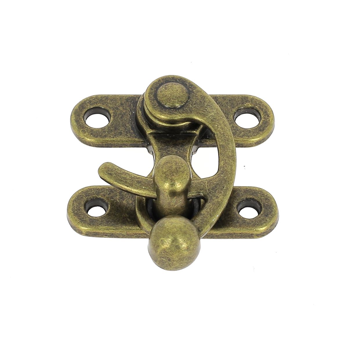 Fermoir pivotant pour sac - 36x42mm - Laiton vieilli