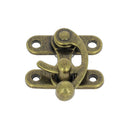 Fermoir pivotant pour sac - 36x42mm - Laiton vieilli