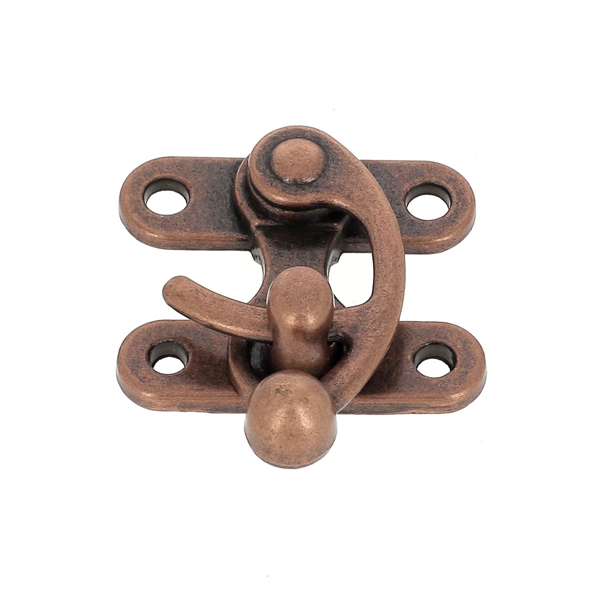 Fermoir pivotant pour sac - 36x42mm - Vieux cuivre